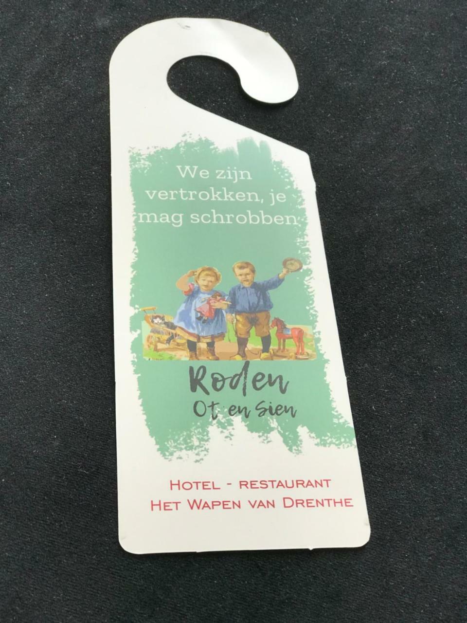 Hotel Het Wapen Van Drenthe Roden Kültér fotó